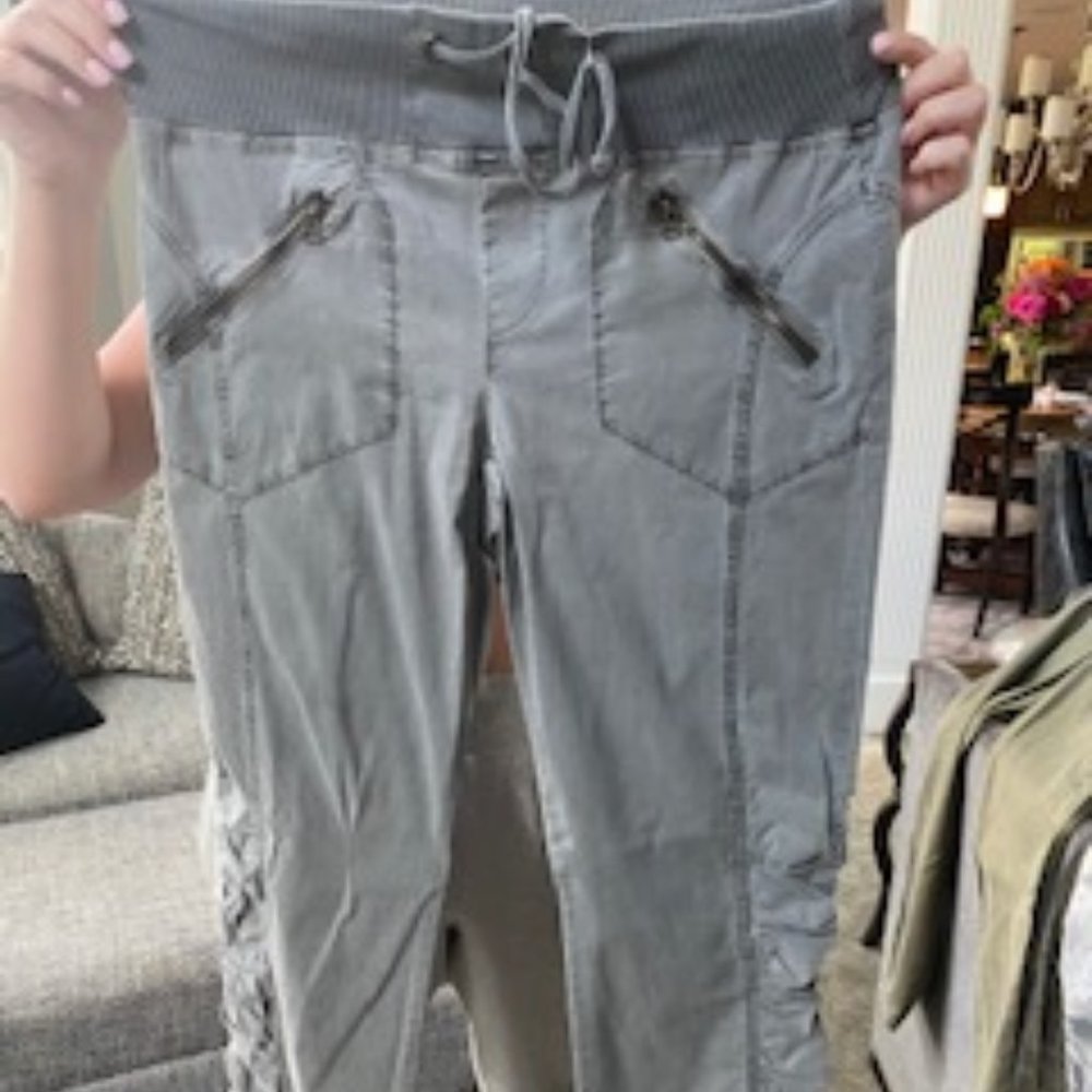 Grey casual pants